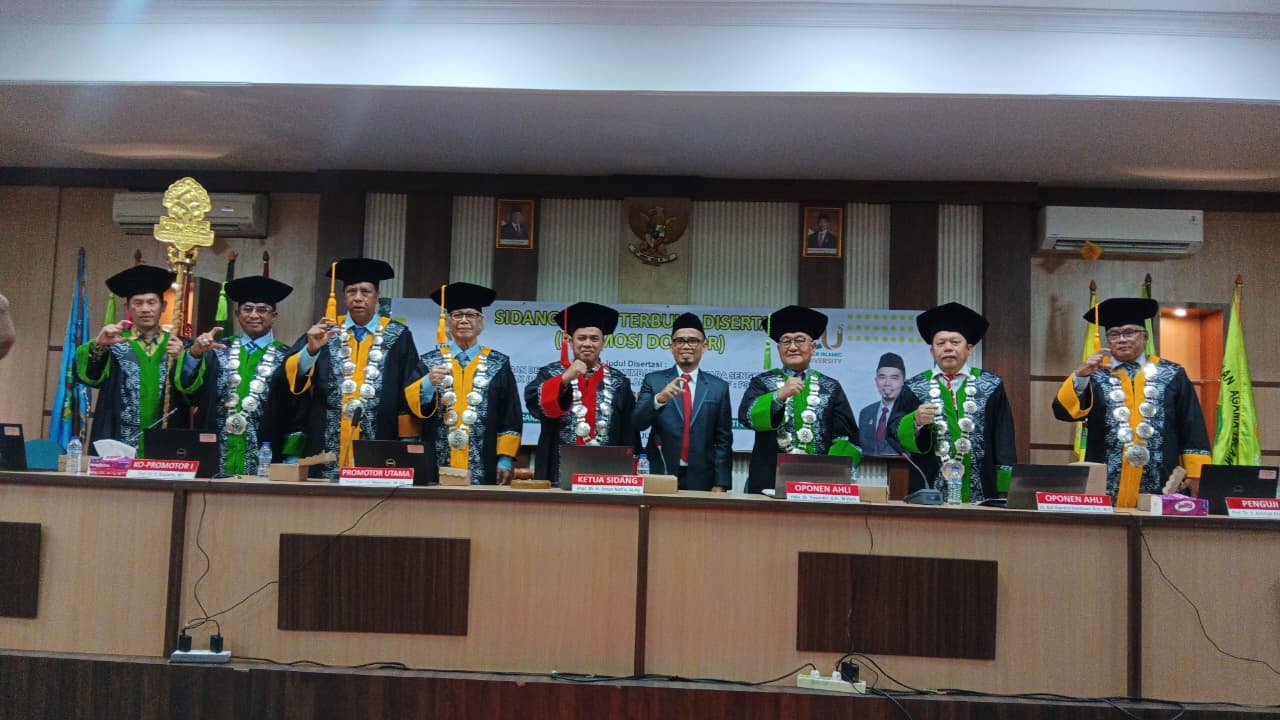 BARKAH RAMDHANI TELITI PERTIMBANGAN HAKIM DALAM SENGKETA HAK ASUH ANAK, UIN SIBER SYEKH NURJATI CIREBON GELAR SIDANG UJIAN TERBUKA DISERTASI