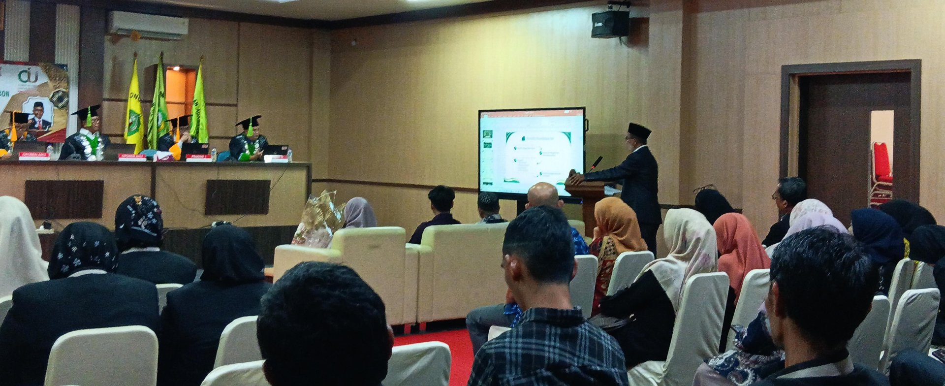 SUPIAN DAELANI KAJI KEADILAN PEMBAGIAN HARTA BERSAMA, UIN SIBER SYEKH NURJATI CIREBON GELAR SIDANG UJIAN TERBUKA DISERTASI
