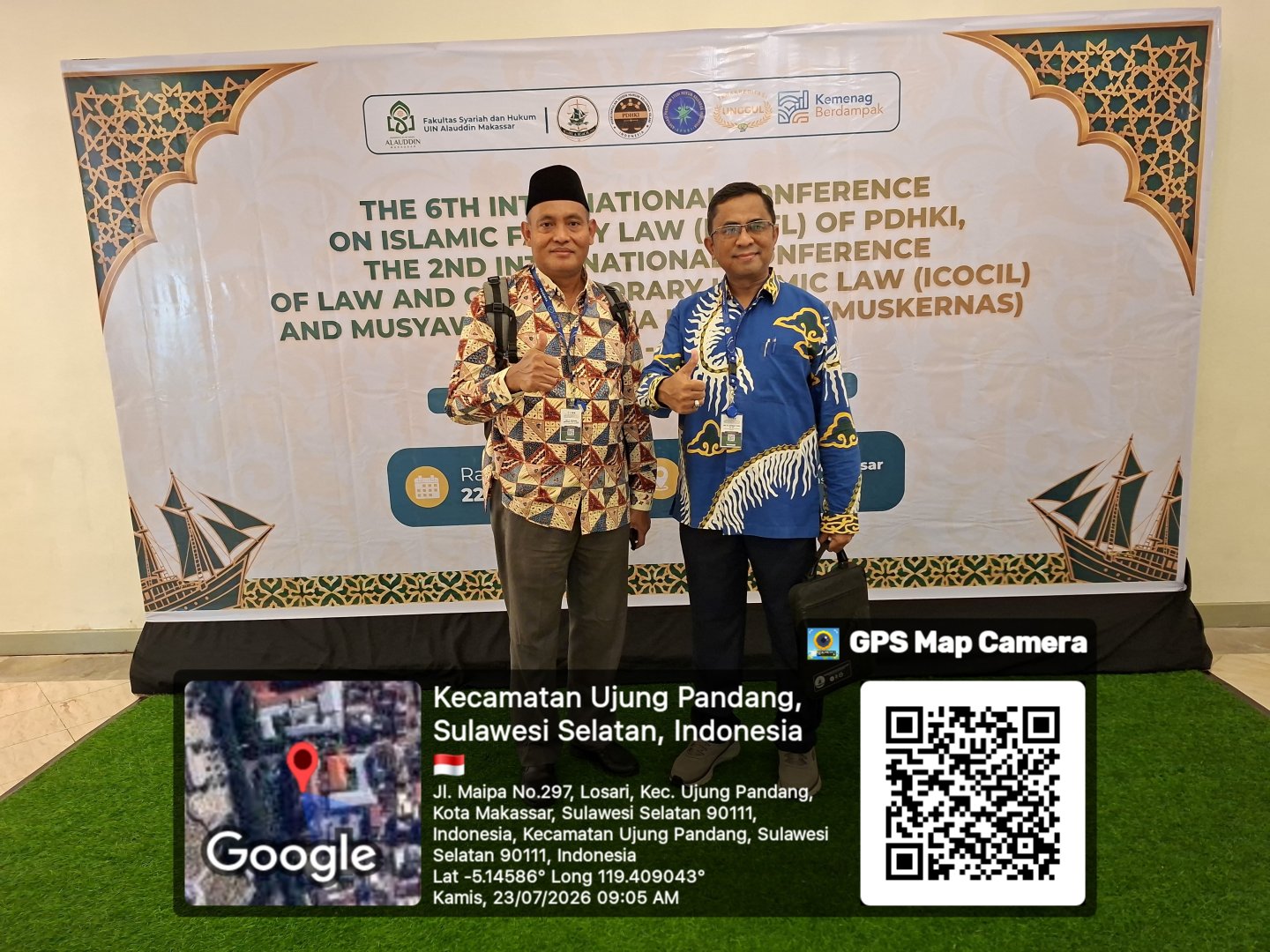 Delegasi UIN Siber Syekh Nurjati Cirebon Hadiri Konferensi Internasional Hukum Keluarga Islam (ICOIFL) Ke-6 dan ICOCIL Ke-2 di Makassar